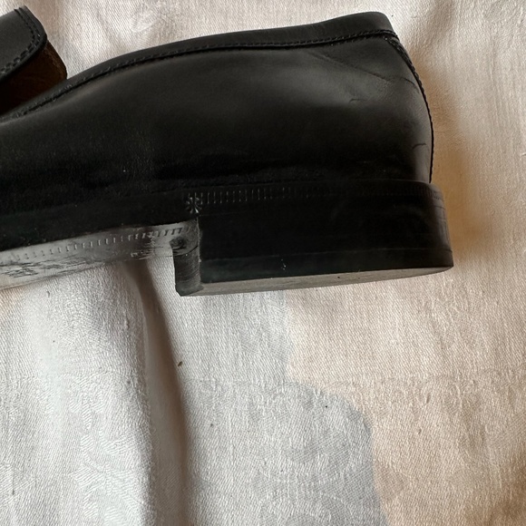 Hugo Boss Black Leather Slip-On Loafers main image 6